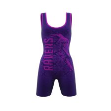 ZA Enforcer Wrestling Singlet Womens-0