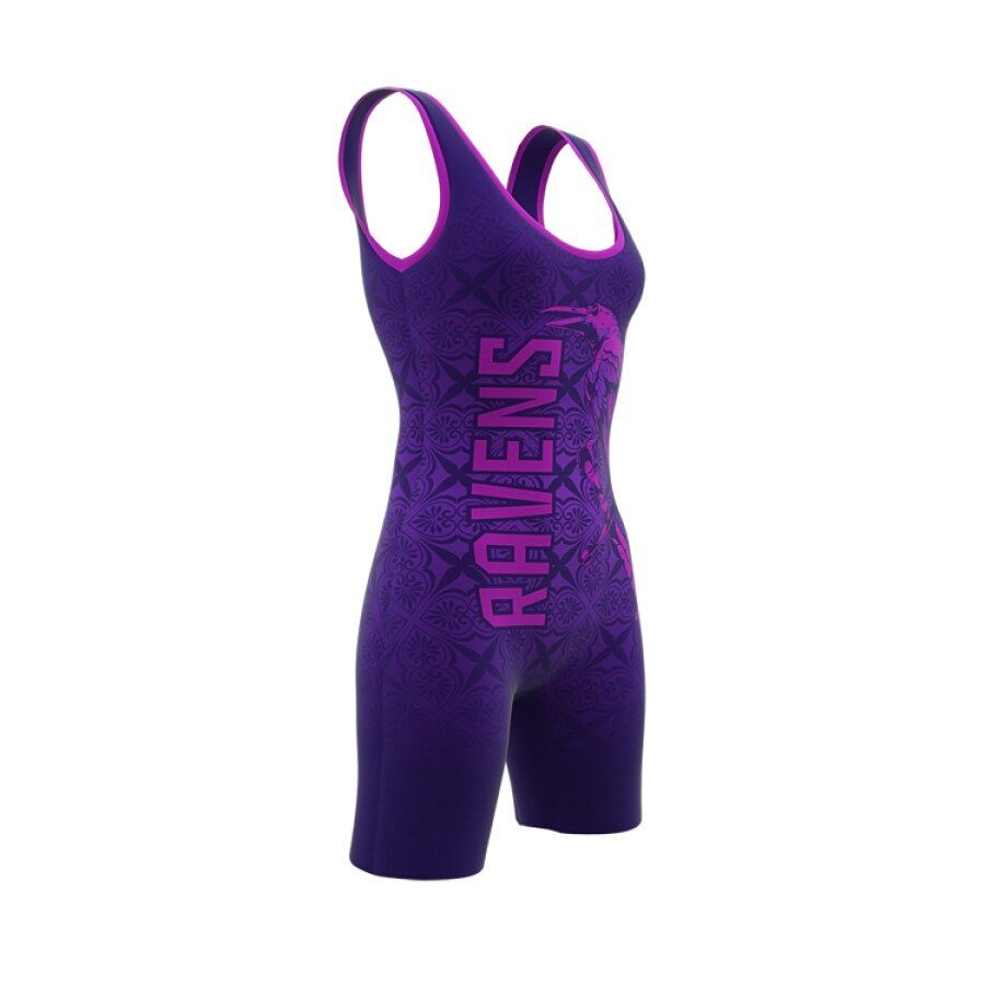 ZA Enforcer Wrestling Singlet Womens-1122 ZA Enforcer Wrestling Singlet Womens-1122