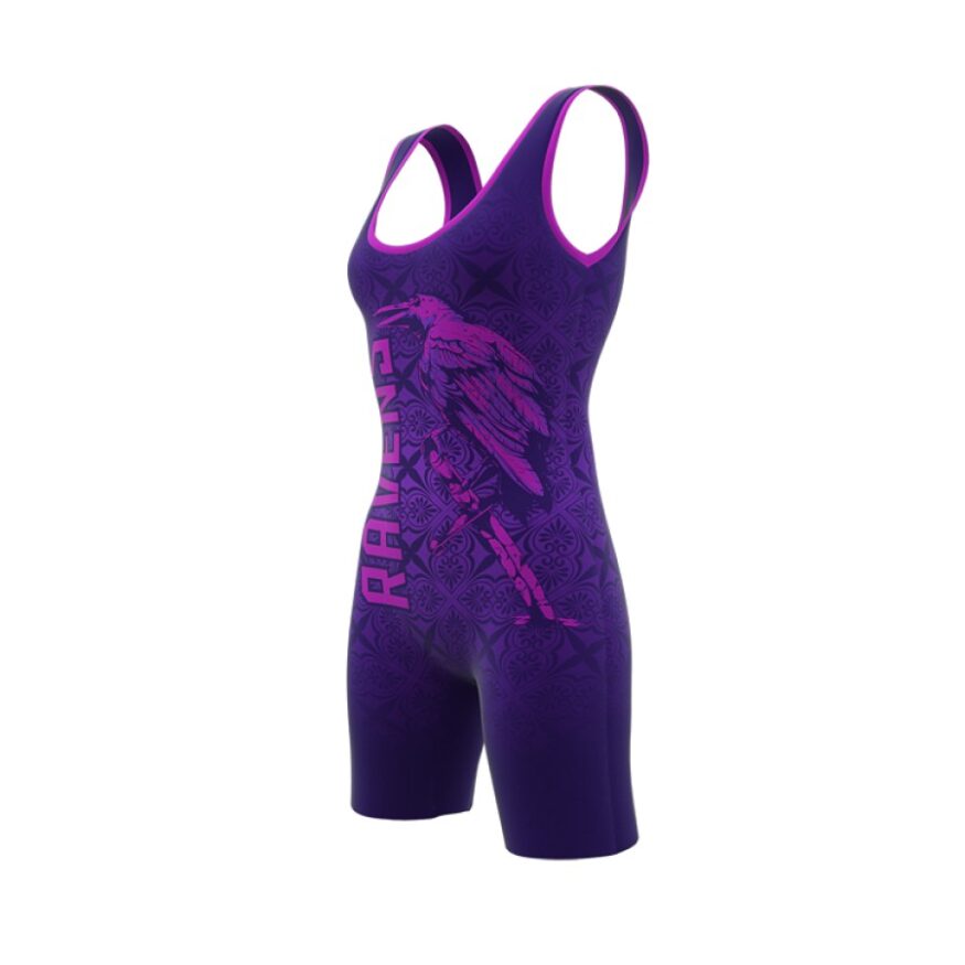 ZA Enforcer Wrestling Singlet Womens Zone Athletics