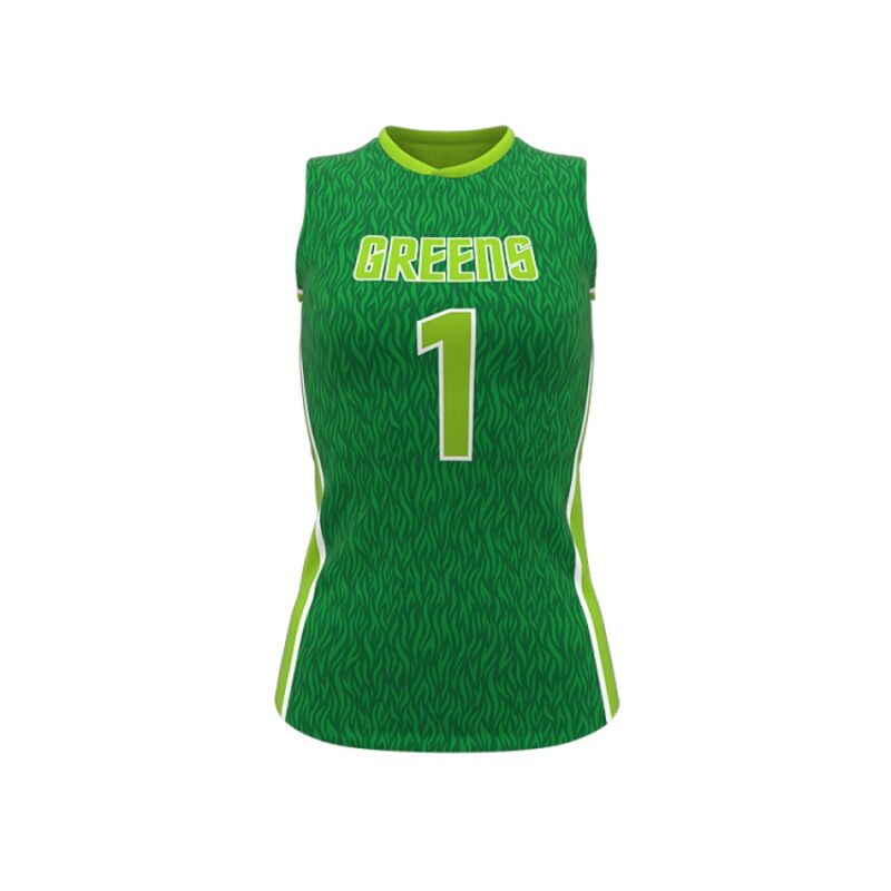 ZA Attack Sleeveless Volleyball Jersey-0