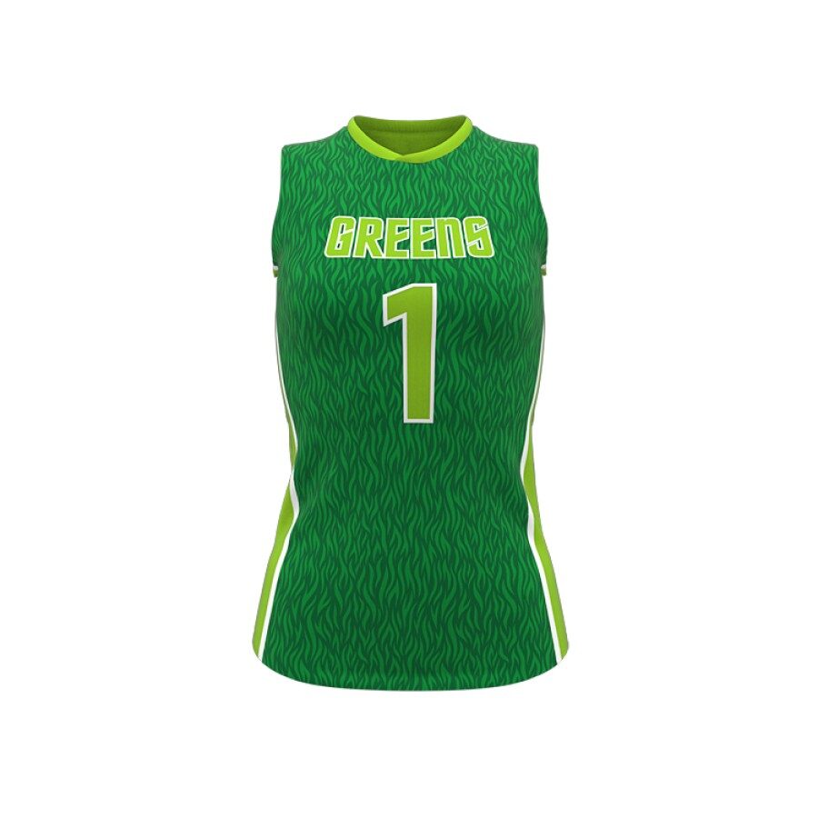 ZA Attack Sleeveless Volleyball Jersey-0