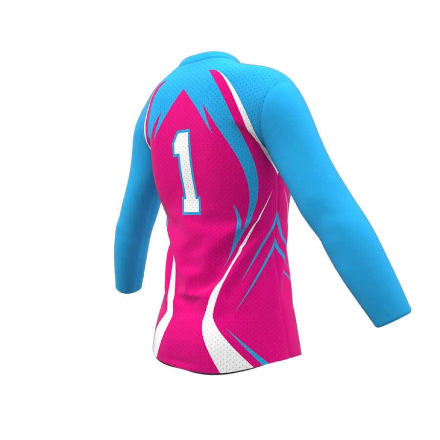 ZA Attack Long Sleeve Volleyball Jersey-1137 ZA Attack Long Sleeve Volleyball Jersey-1137