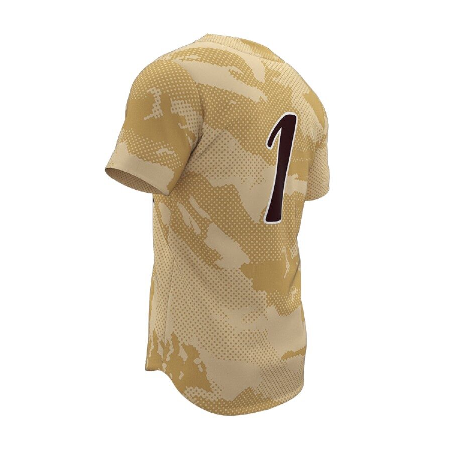 ZA Walk-Off Series 2 Button Short Sleeve Baseball Jersey-1243 ZA Walk-Off Series 2 Button Short Sleeve Baseball Jersey-1243