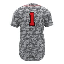 ZA Walk-Off Series Full Button Short Sleeve Baseball Jersey-1260