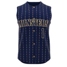 ZA Walk-Off Series Full Button Sleeveless Baseball Jersey-0