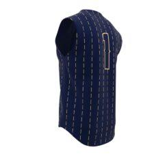 ZA Walk-Off Series Full Button Sleeveless Baseball Jersey-1256
