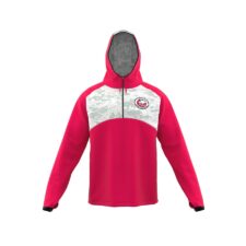ZA Icon ¼ Zip Hybrid Hooded Warmup-0