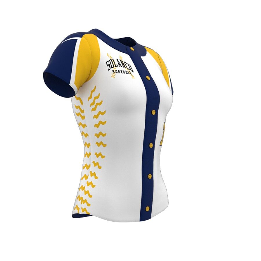 ZA Diamond Fastpitch Full Button Jersey-1472 ZA Diamond Fastpitch Full Button Jersey-1472