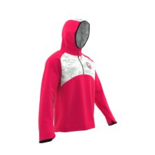 ZA Icon ¼ Zip Hybrid Hooded Warmup-1881