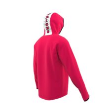 ZA Icon ¼ Zip Hybrid Hooded Warmup-1882