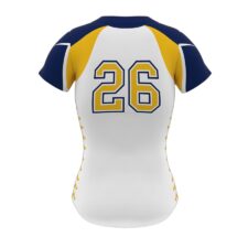 ZA Diamond Fastpitch Full Button Jersey-1473