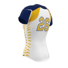 ZA Diamond Fastpitch Full Button Jersey-1474