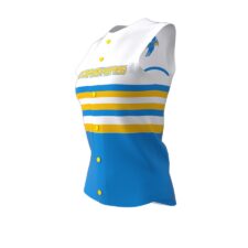 ZA Diamond Fastpitch Full Button Sleeveless Jersey-1463