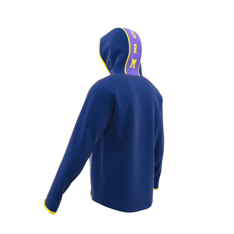 ZA Icon Full Zip Hybrid Hooded Warmup-1890 ZA Icon Full Zip Hybrid Hooded Warmup-1890