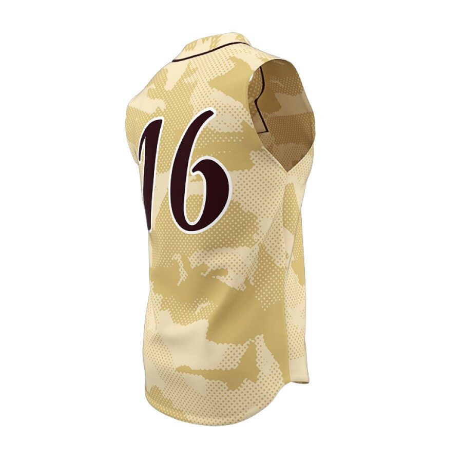 ZA Walk-Off Series 2 Button Sleeveless Baseball Jersey-1248 ZA Walk-Off Series 2 Button Sleeveless Baseball Jersey-1248