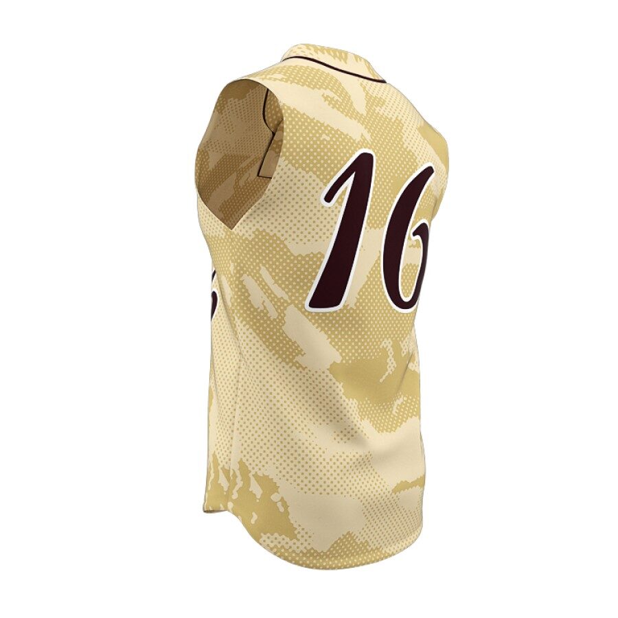 ZA Walk-Off Series 2 Button Sleeveless Baseball Jersey-1250 ZA Walk-Off Series 2 Button Sleeveless Baseball Jersey-1250
