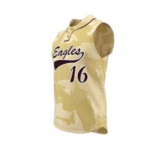 ZA Walk-Off Series 2 Button Sleeveless Baseball Jersey-1251