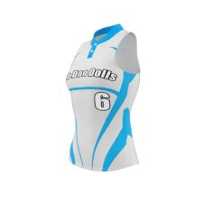 ZA Diamond Fastpitch 2 Button Sleeveless Jersey-1457