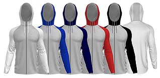 ZA Icon Full Zip Hybrid Hooded Warmup-933