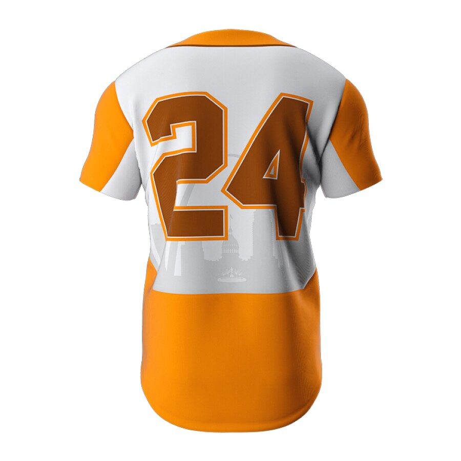 ZA Dynasty Full Button Short Sleeve Jersey-1265 ZA Dynasty Full Button Short Sleeve Jersey-1265