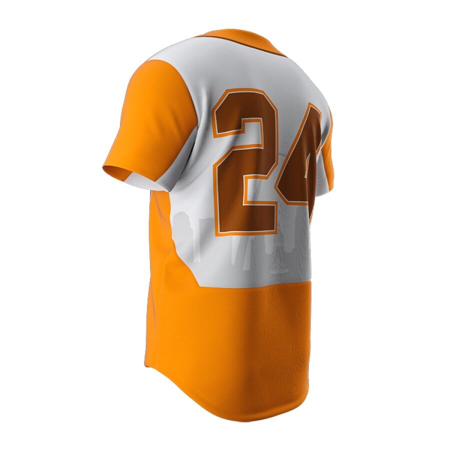 ZA Dynasty Full Button Short Sleeve Jersey-1268 ZA Dynasty Full Button Short Sleeve Jersey-1268