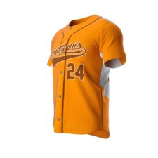 ZA Dynasty Full Button Short Sleeve Jersey-1269