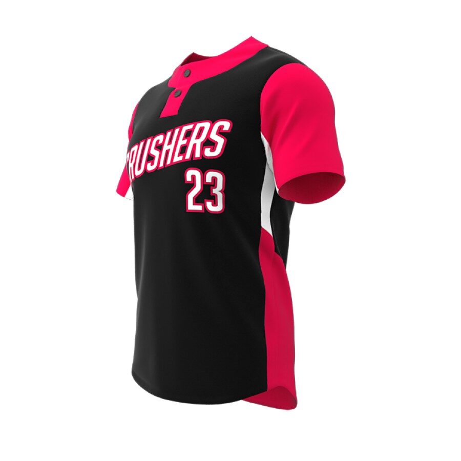 ZA Dynasty 2 Button Short Sleeve Jersey-1281 ZA Dynasty 2 Button Short Sleeve Jersey-1281