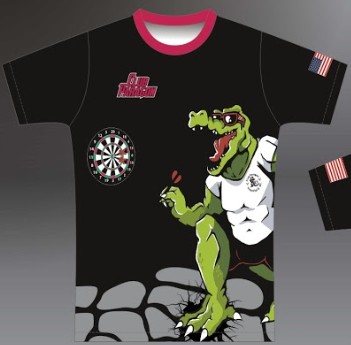 Club Paragon Darts Full Dye Sublimated Short Sleeve Crew Neck-0