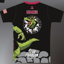 Club Paragon Darts Full Dye Sublimated Short Sleeve Crew Neck-2115