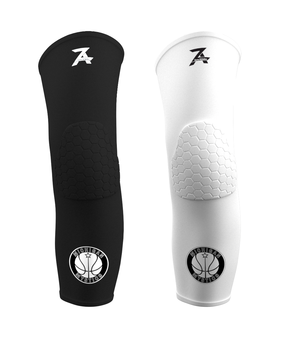 Defender Knee Pads Michigan Mystics Combo Zone Athletics