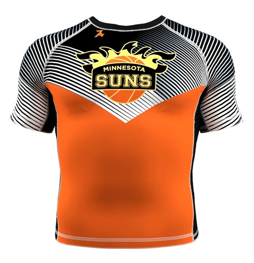 ZA Force Compression Short Sleeve - Minnesota Suns-0