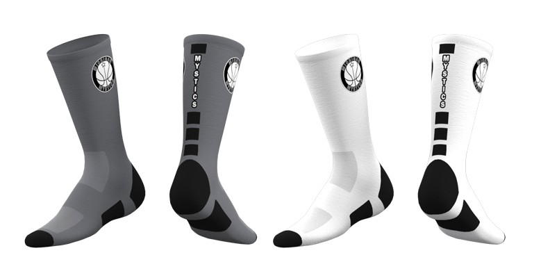 Michigan Mystics Custom Socks 2019 - Combo-0