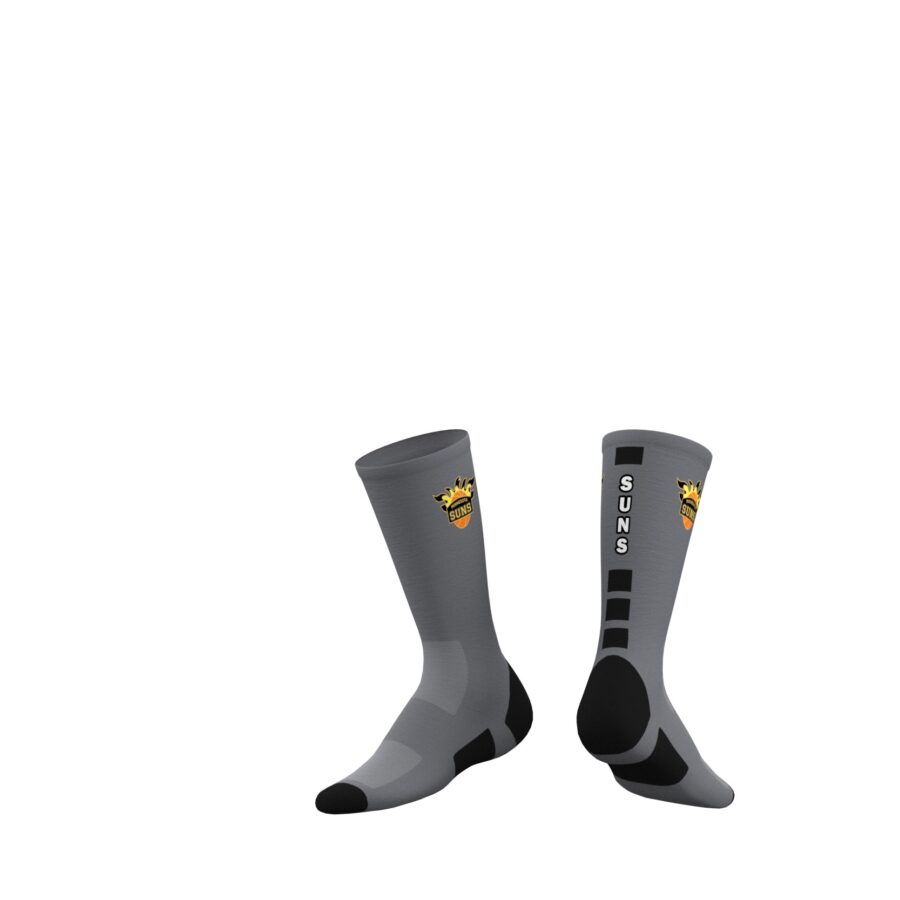 Minnesota Suns Custom Socks 2019 - Gray-0