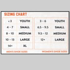 SOCK SIZING CHART