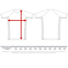 Zone Athletics Mens Compression Sizing Chart Short Sleeve