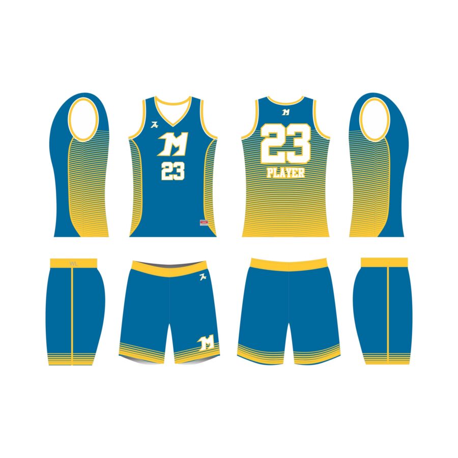 3 Mukwonago Girls Baskeball Away Uniform